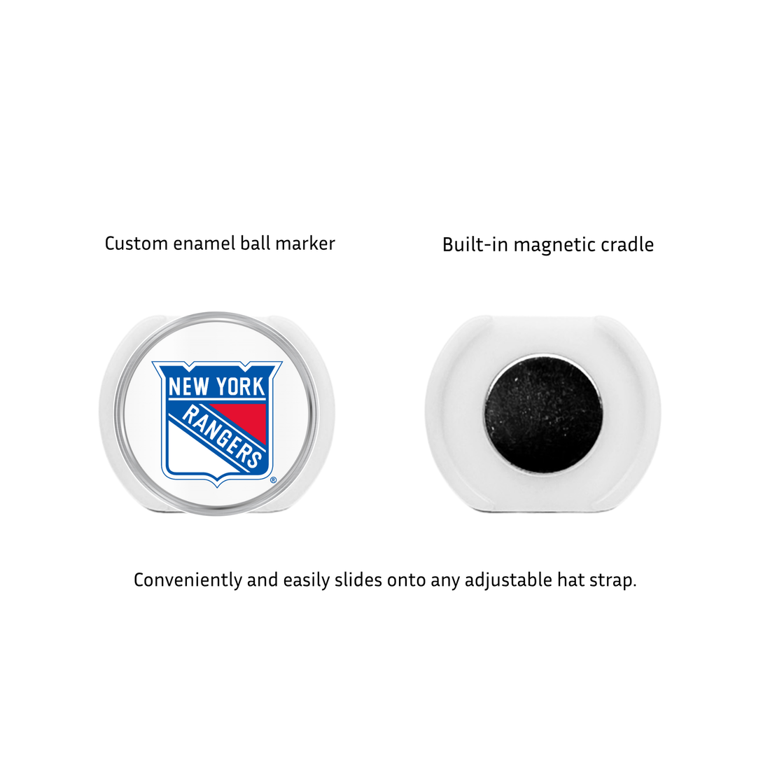 New York Rangers Hat Clip
