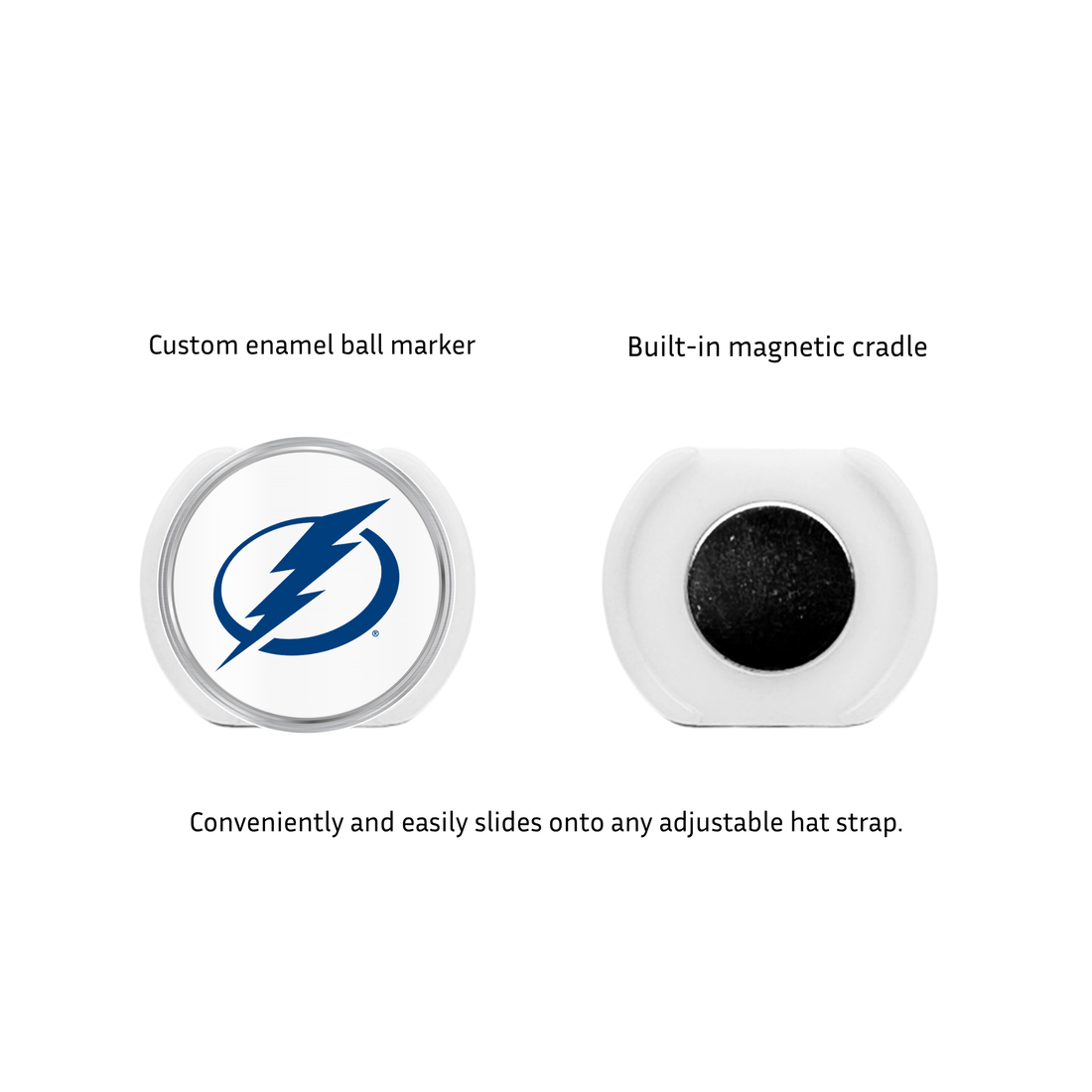 Tampa Bay Lightning Hat Clip