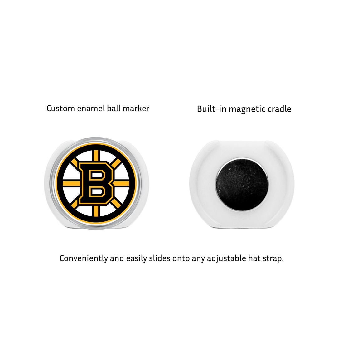 Boston Bruins Hat Clip