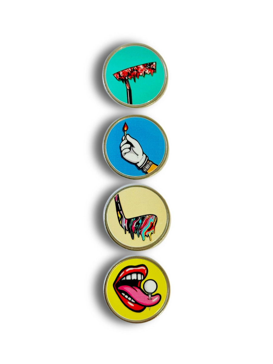Coach Rusty 002 Ball Markers (4-Pack) – SNAPS