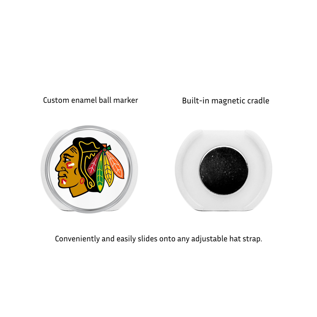 Chicago Blackhawks Hat Clip