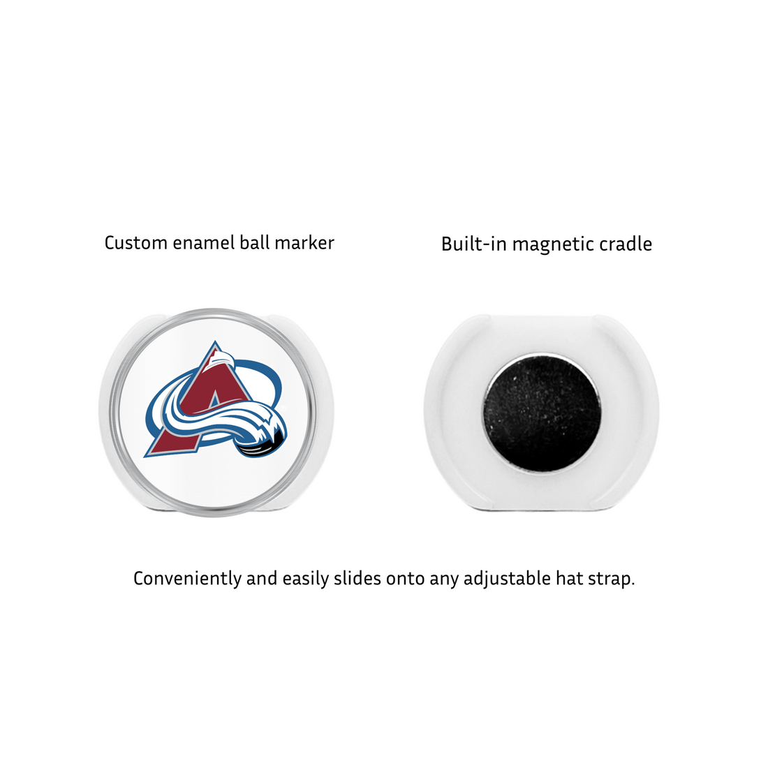 Colorado Avalanche Hat Clip
