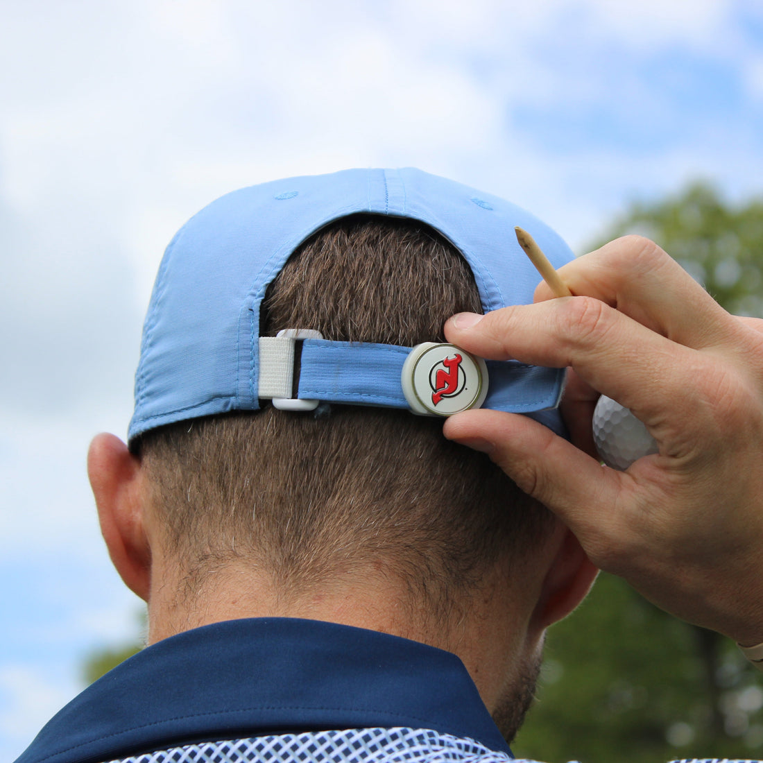 New Jersey Devils Hat Clip