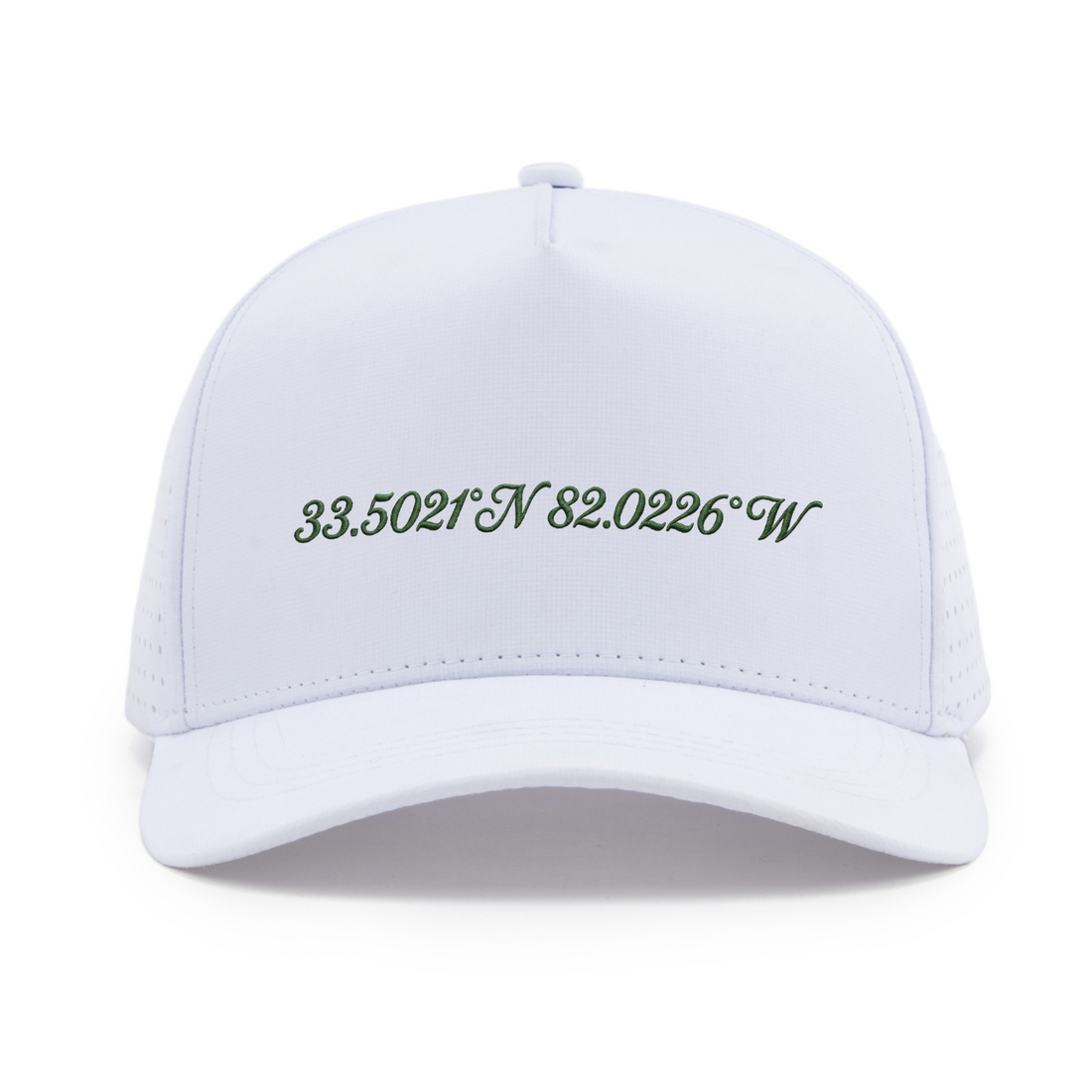 Augusta Latitude & Longitude (White)