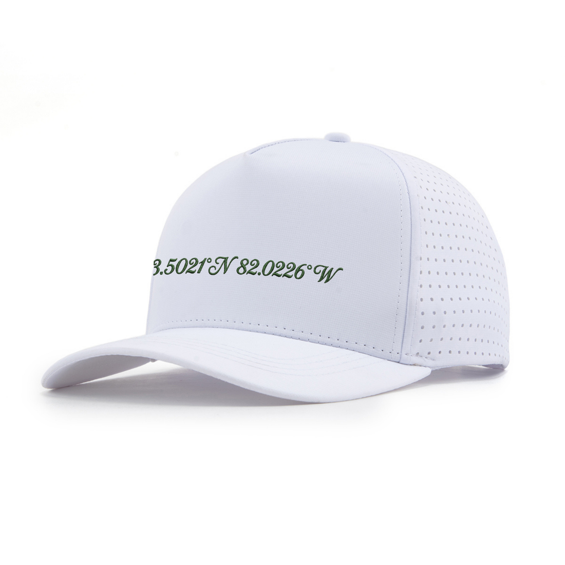 Augusta Hat Longitude & Latitude Hat (White)