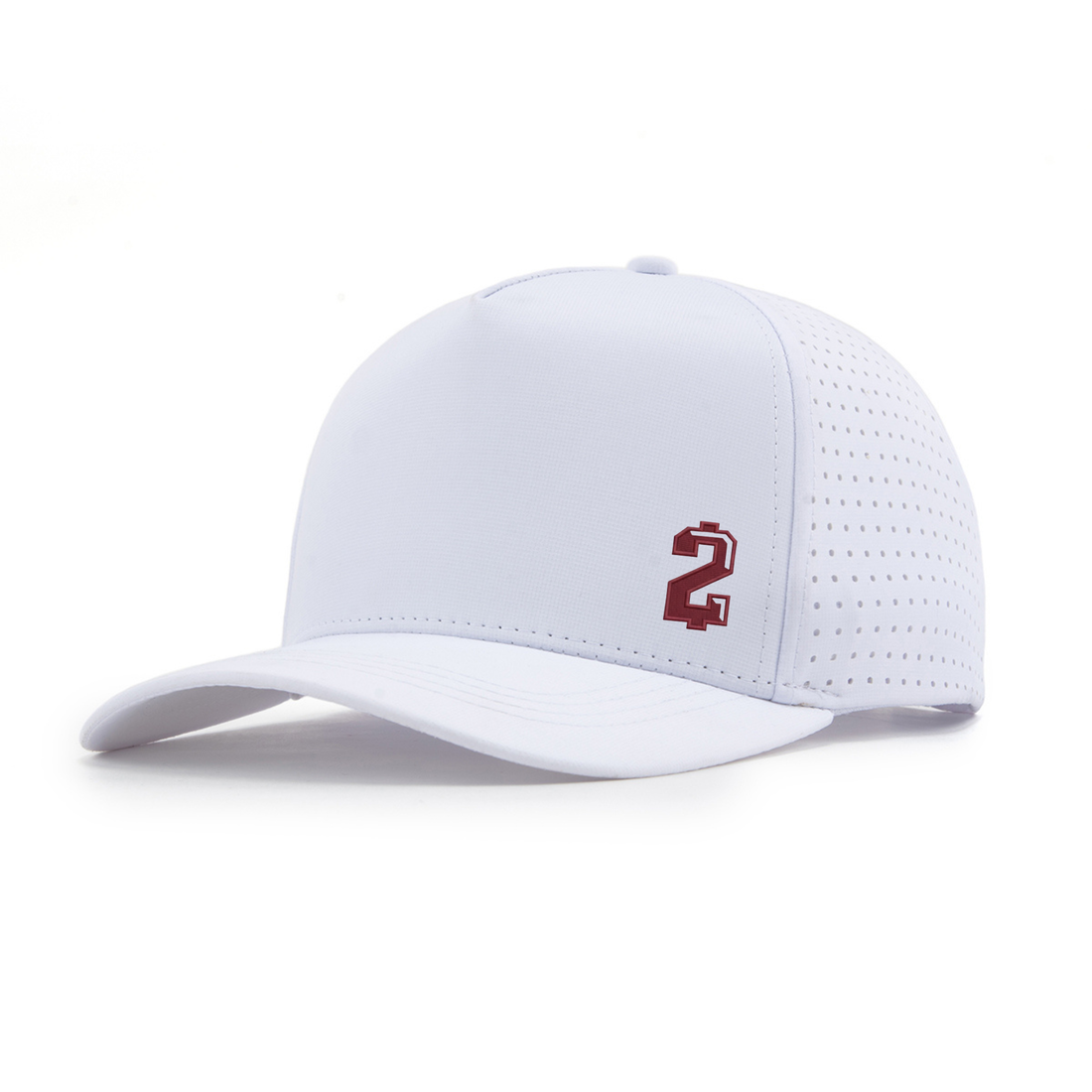 $2 Off-Center Golf Hat (White)