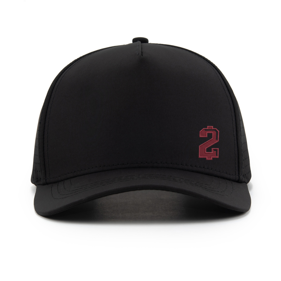 $2 Off-Center Golf Hat (Black)