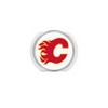 Calgary Flames Hat Clip (White)