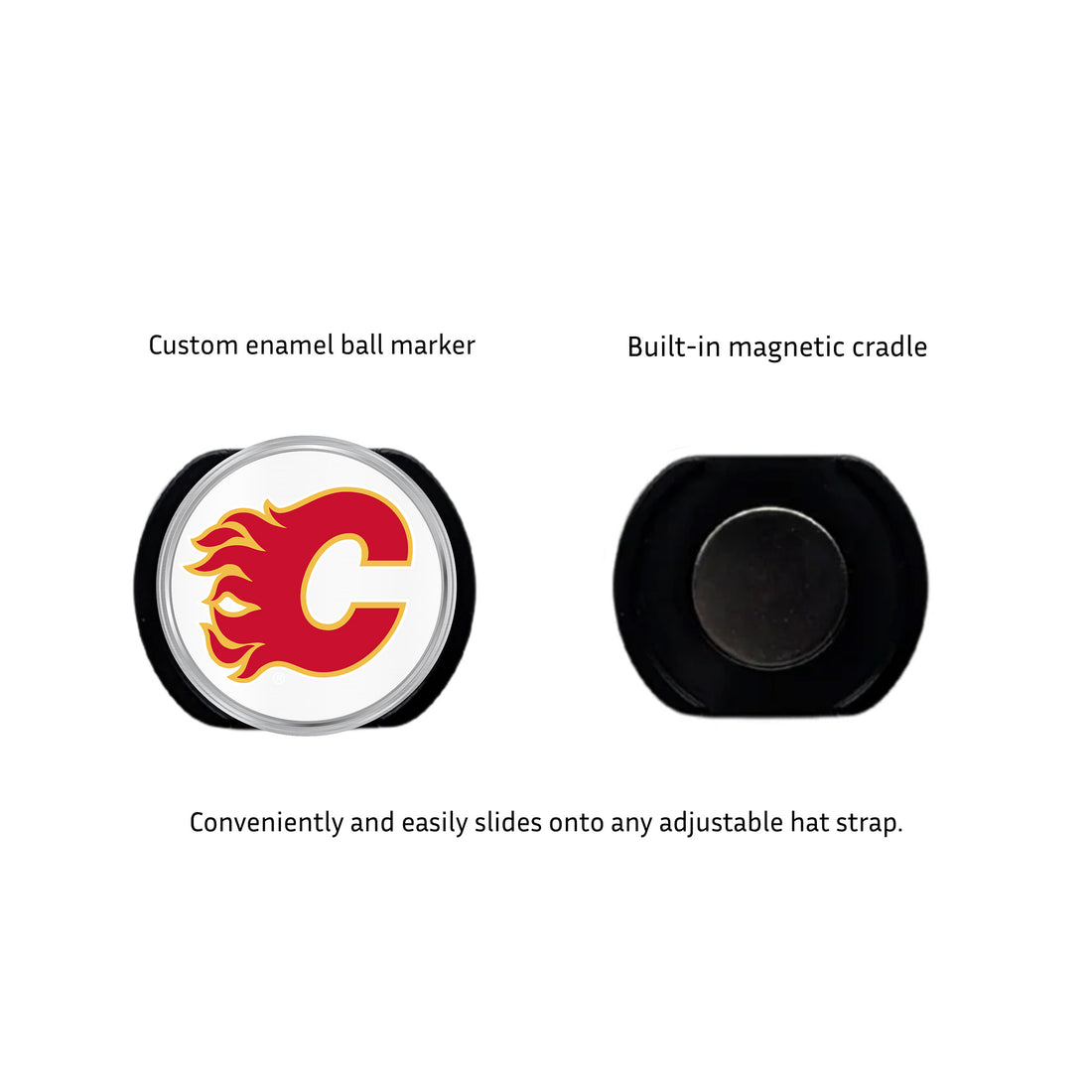 Calgary Flames Hat Clip