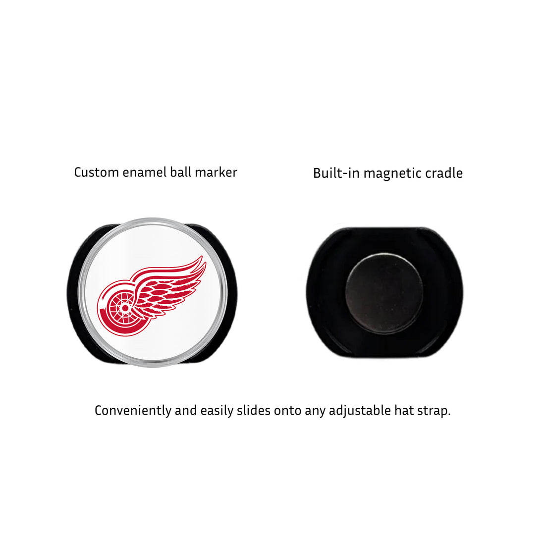 Detroit Red Wings Hat Clip