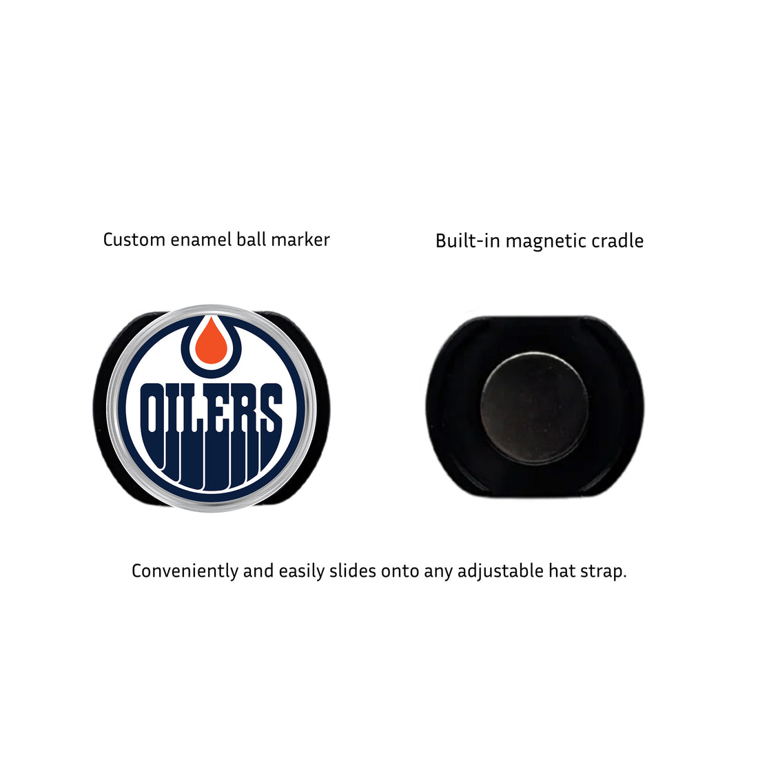 Edmonton Oilers Hat Clip
