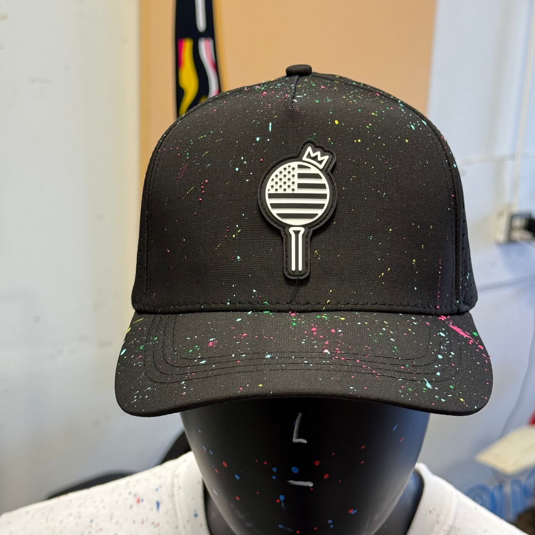 Coach Rusty 002 Golf Hat (Black)