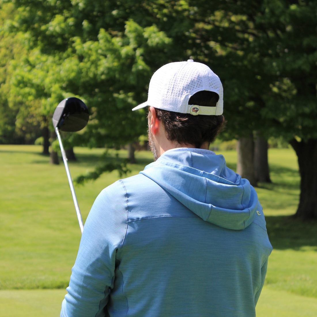 Columbus Blue Jackets Hat Clip