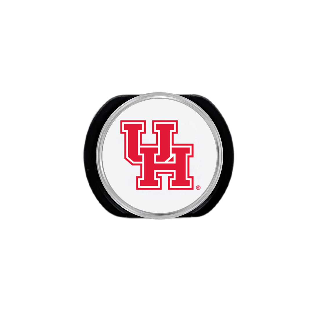 University of Houston Snap - Interlocking UH (Black)