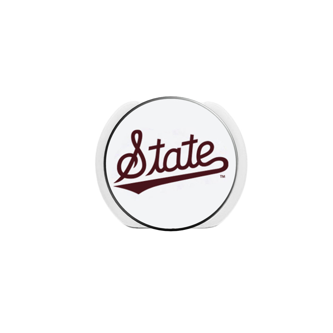 Mississippi State Snap - Script (White)