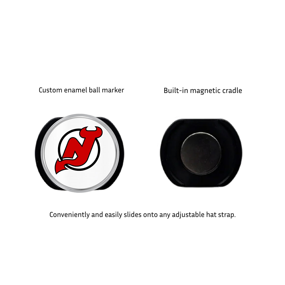 New Jersey Devils Hat Clip