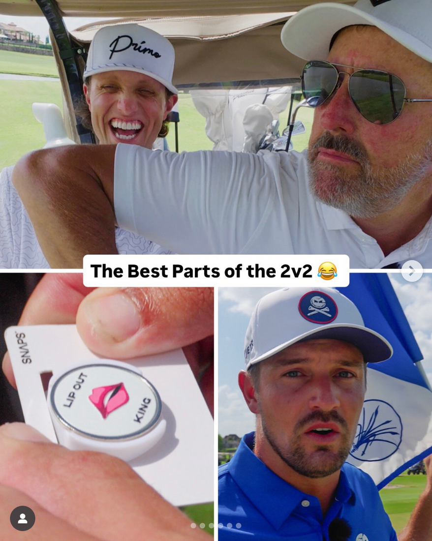 Lip Out King SNAP Hat Clip (Black)