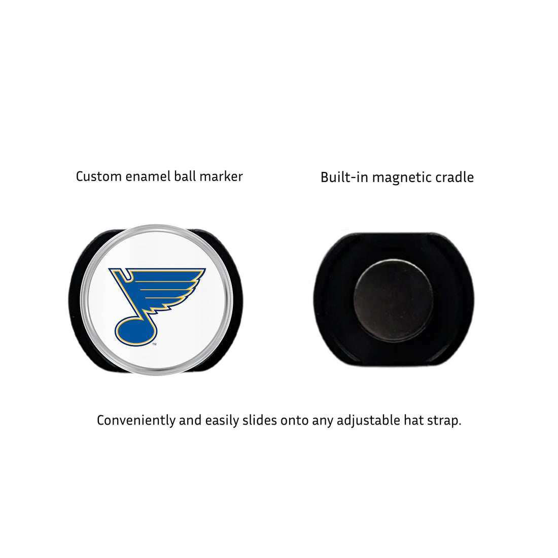St. Louis Blues Hat Clip (Black)