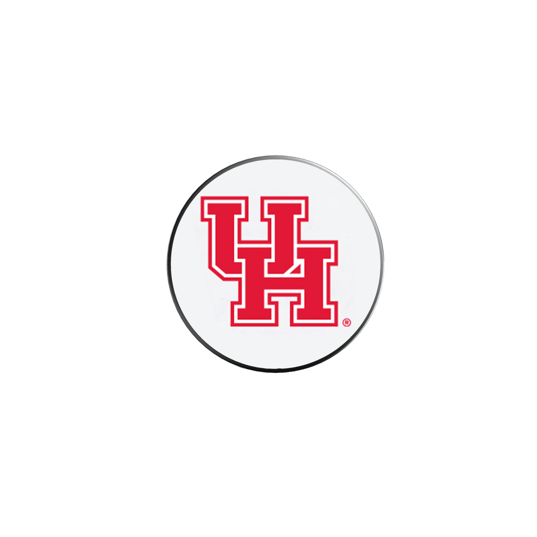 University of Houston Snap - Interlocking UH (Black)