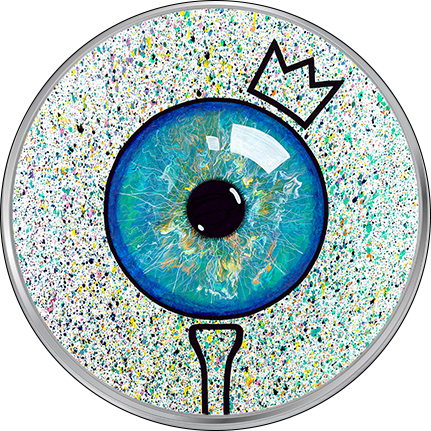 Coach Rusty Eye on the Ball SNAP (White)